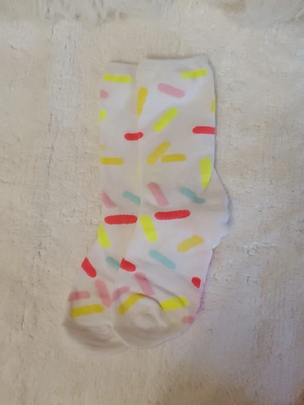 Betsey Johnson Candy Christmas Pattern Socks -